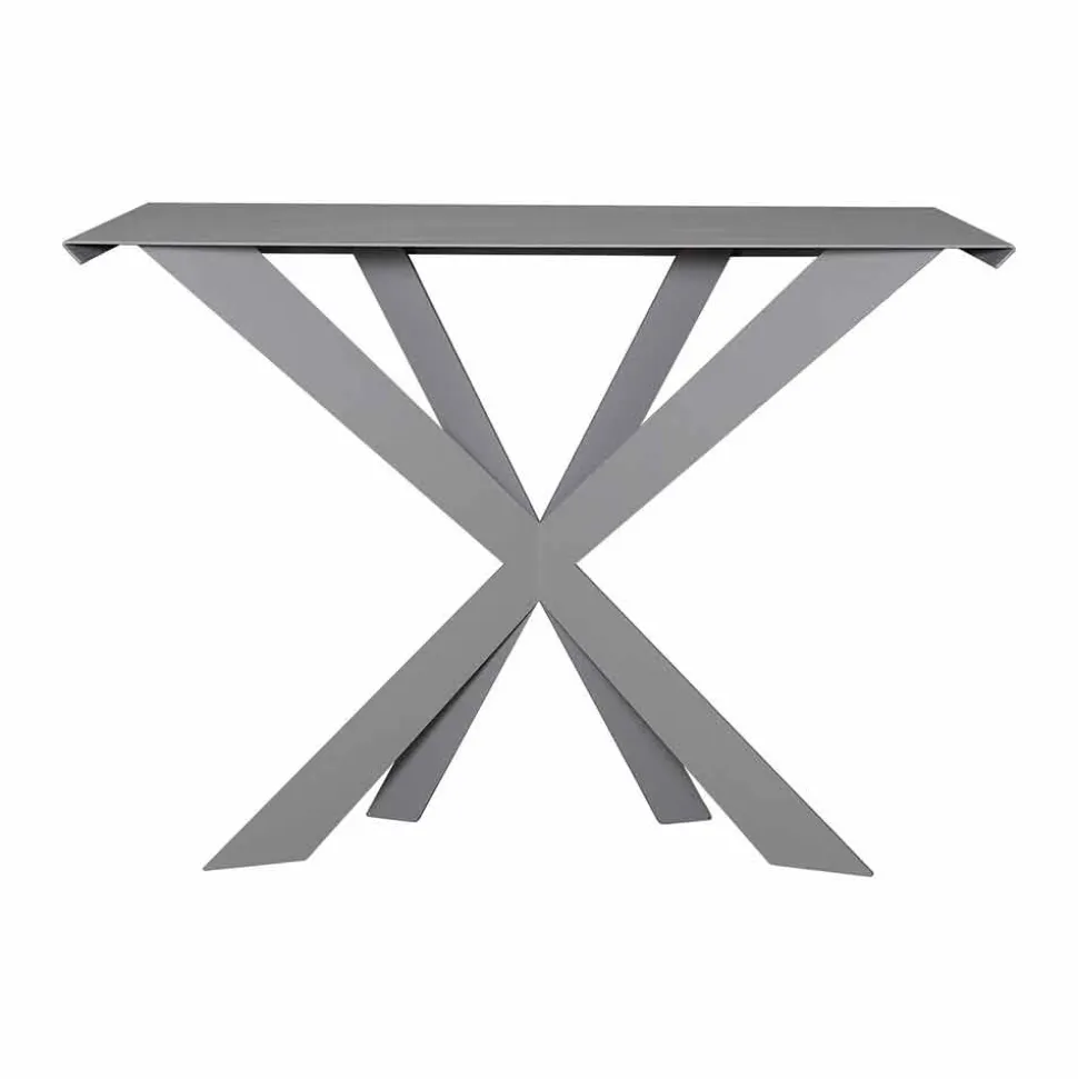 Consolle da Salotto o Ingresso in Ferro Colorato Made in Italy – Zecchina