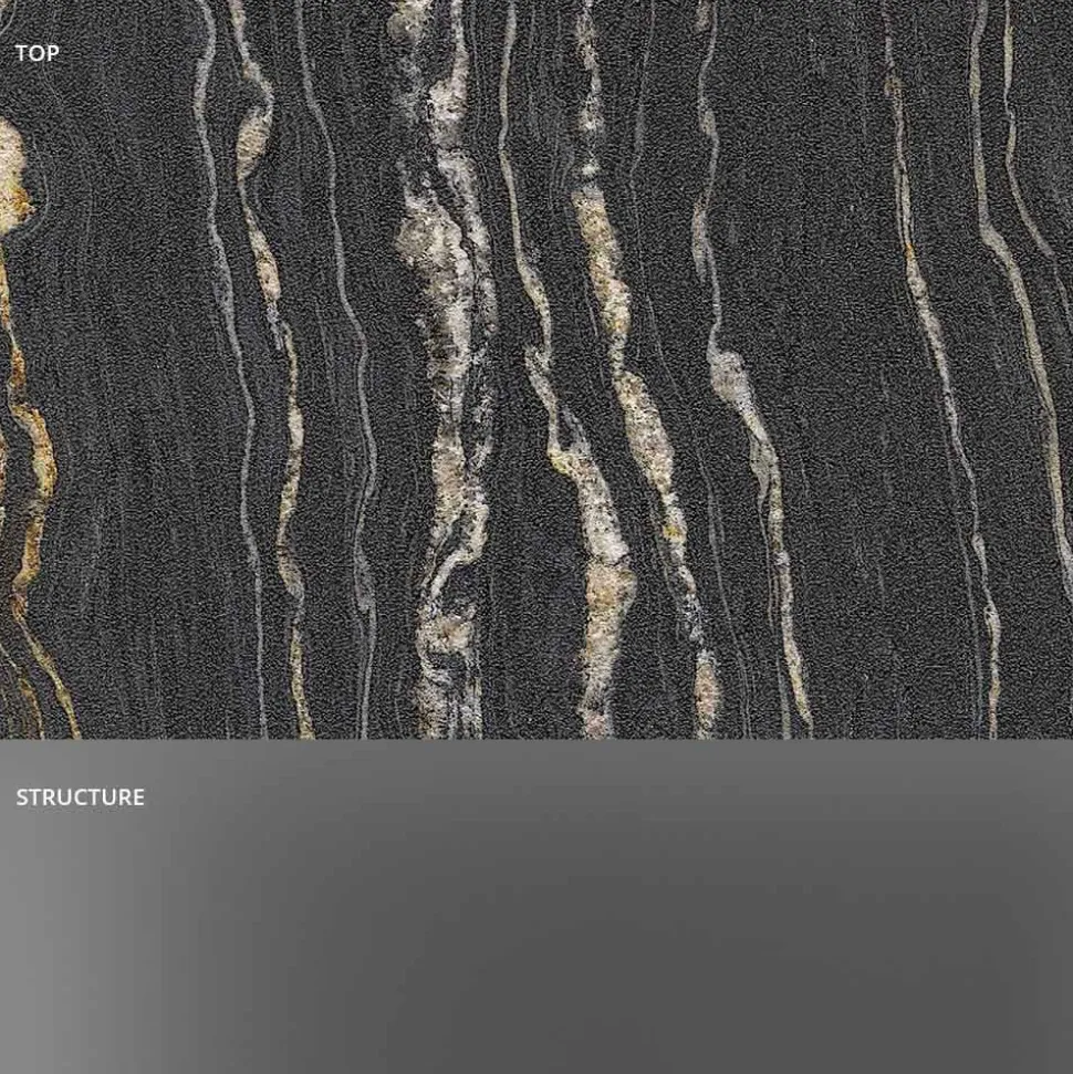 Consolle di Design con Piano in Marmo e Base in Vetro Made in Italy - Molino