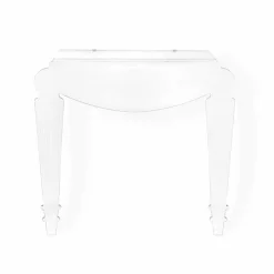 Consolle di design in plexiglass trasparente prodotta in Italia,Africo