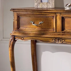 Consolle Ingresso Classica in Legno con Cassetti Made in Italy - Richard