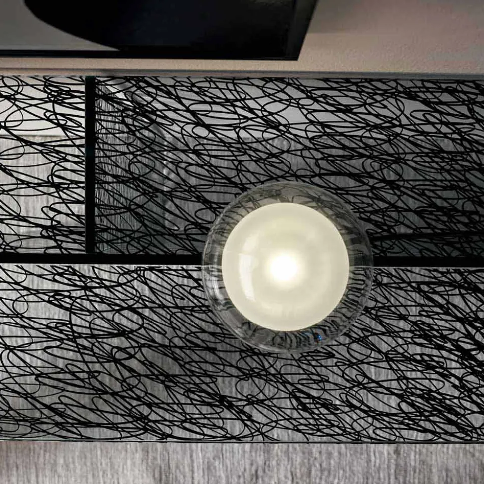 Consolle Ingresso di Design Vetro Extrachiaro Decorato Made in Italy – Sestola