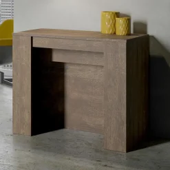 Consolle Moderna Allungabile 296 cm in Legno Nobilitato Made in Italy - Ariella