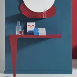 Consolle Moderna di Design Minimale in Metallo Colorato Made in Italy - Benjamin