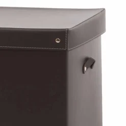 Contenitore Portaoggetti Moderno in Cuoio Rigenerato Made in Italy – Gabry