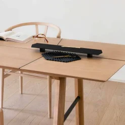 Coppia di Vassoi in Acciaio Laccato Nero o Dorato Design Moderno - Savona