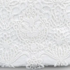 Copripiumone Matrimoniale in Lino con Pizzo Gocce Sacco Contenitore - Amadeus