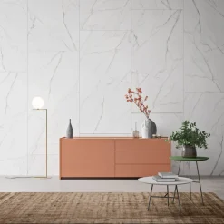 Credenza 1 Anta e 3 Cassetti in Legno Ecologico Lusso Made in Italy - Lidia