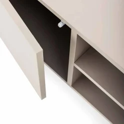 Credenza Bassa Moderna in Legno Mdf e Metallo Made in Italy – Rohan