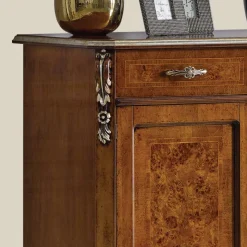 Credenza Classica 2 Ante e 2 Cassetti in Legno Made in Italy - Cheverny