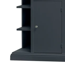 Credenza con 1 Anta, 1 Cassetto e 3 Vani a Giorno Made in Italy - Hoder