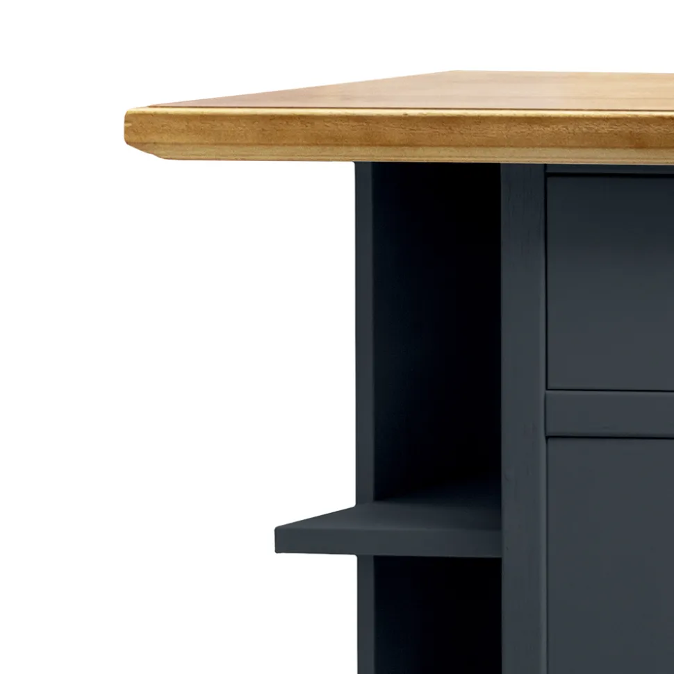 Credenza con 1 Anta, 1 Cassetto e 3 Vani a Giorno Made in Italy - Hoder