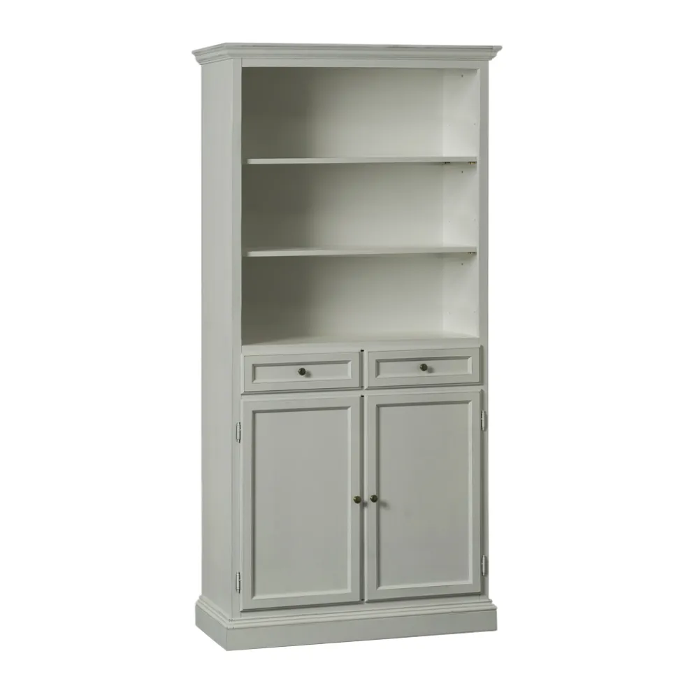 Credenza con 2 Ante, 2 Cassetti e 2 Ripiani a Giorno Made in Italy - Camene