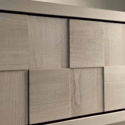 Credenza con 3 ante in legno massello design moderno Nensi