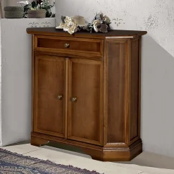 Credenza con Cassetto, 2 Ante e Ripiano Interno Made in Italy - Semia