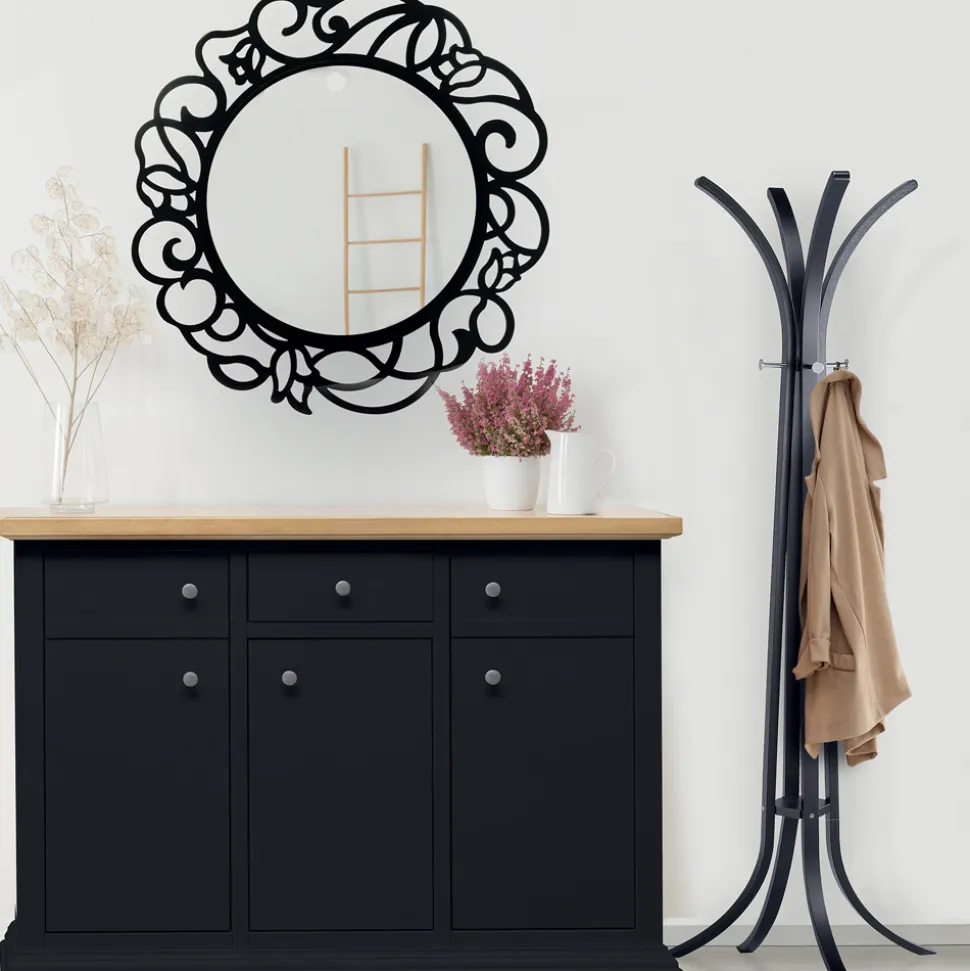 Credenza con Struttura in Particelle di Legno Impiallacciato Made in Italy - Odino