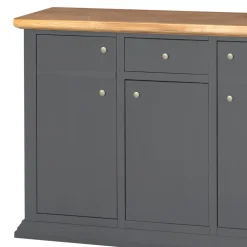 Credenza con Struttura in Particelle di Legno Impiallacciato Made in Italy - Odino