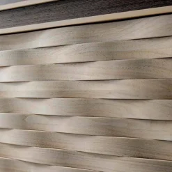 Credenza design moderno in legno massello, l.192xp.50cm, Teresa