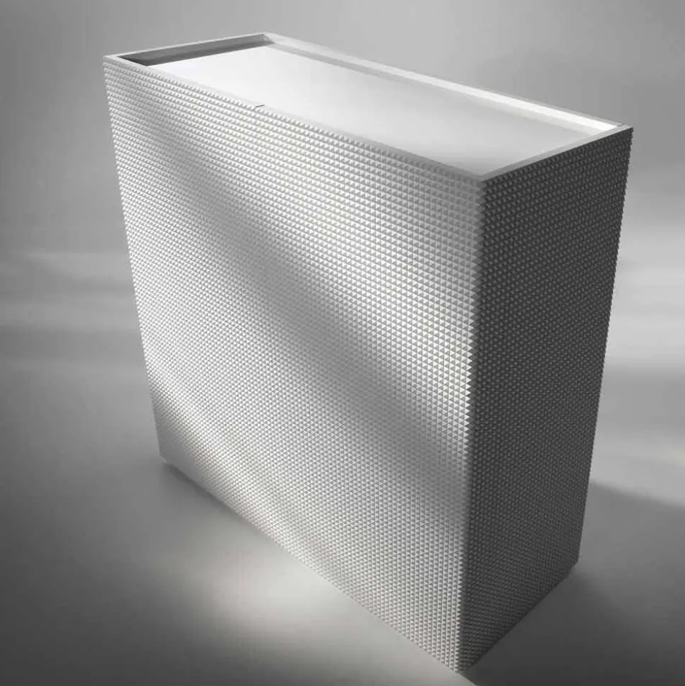 Credenza di design a 2 ante bianca, nera oppure oro modello Flora