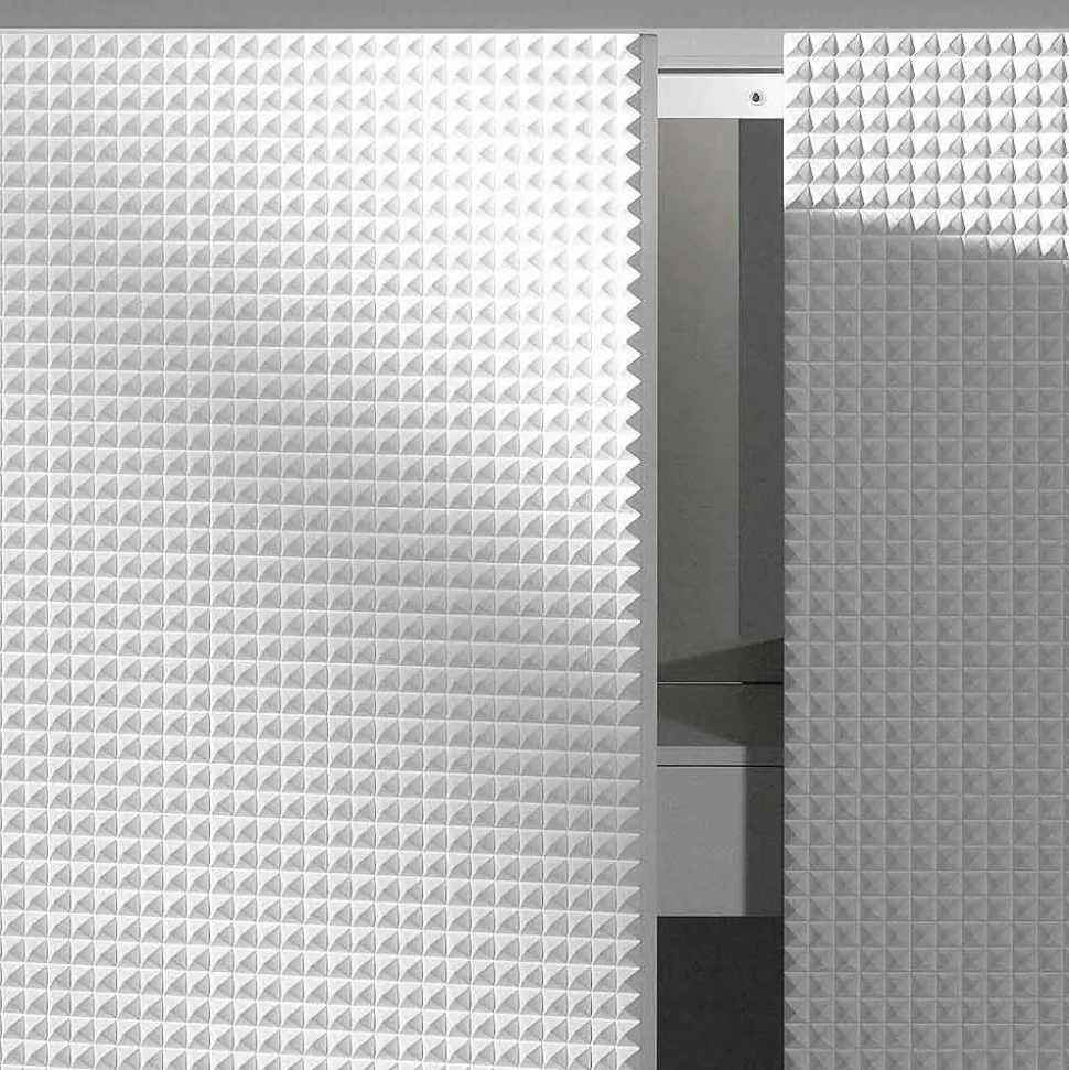 Credenza di design a 2 ante bianca, nera oppure oro modello Flora