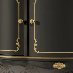 Credenza di Lusso con 3 Ante e 3 Cassetti in Legno Made in Italy - Leonor