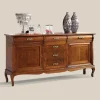 Credenza di Lusso da Soggiorno in Legno Classica Made in Italy - Helisa