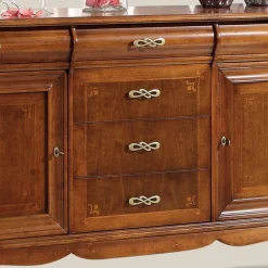 Credenza di Lusso da Soggiorno in Legno Classica Made in Italy - Helisa