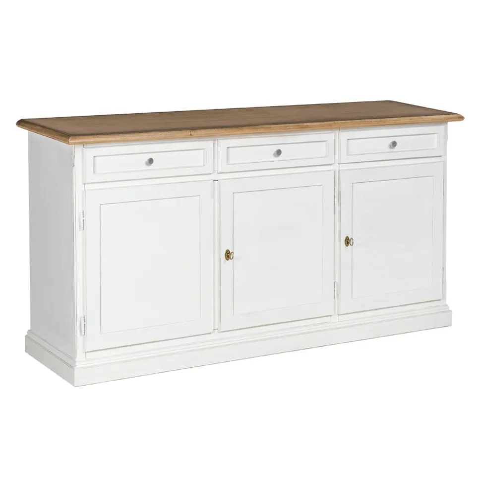 Credenza in Legno con 3 Cassetti e 3 Ante Made in Italy - Uller