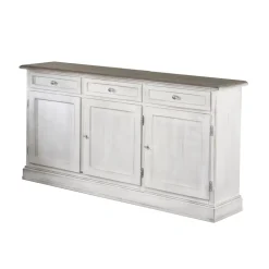 Credenza in Legno con 3 Cassetti e 3 Ante Made in Italy - Uller