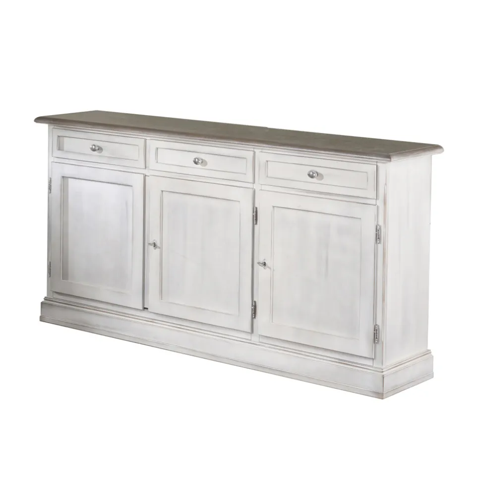 Credenza in Legno con 3 Cassetti e 3 Ante Made in Italy - Uller