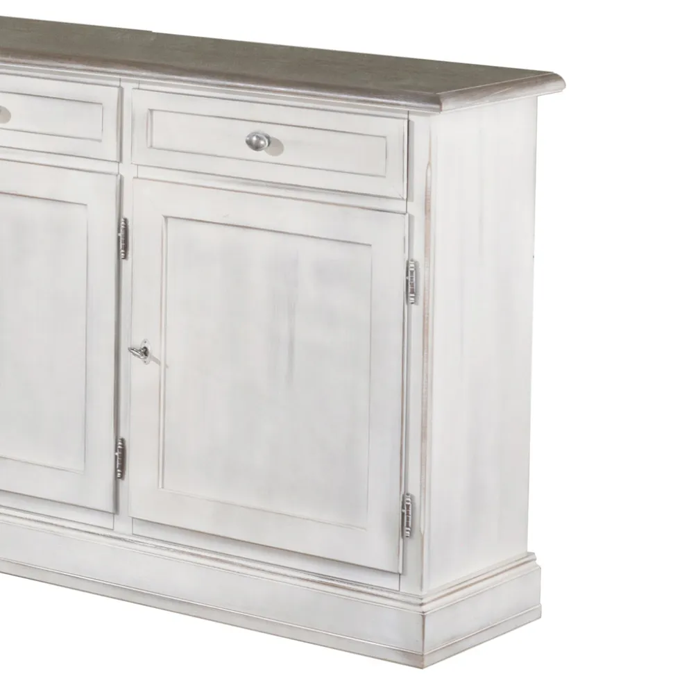 Credenza in Legno con 3 Cassetti e 3 Ante Made in Italy - Uller