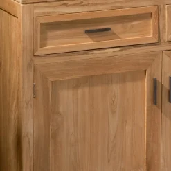 Credenza in Teak Massello con 3 Ante e 3 Cassetti - Sumo