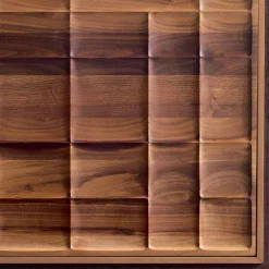 Credenza moderna con 3 ante in legno massello Anna