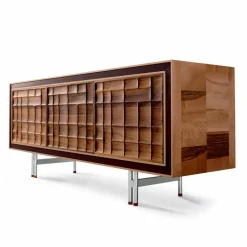 Credenza moderna con 3 ante in legno massello Anna