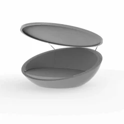 Daybed design moderno Ulm by Vondom, in resina di polietilene