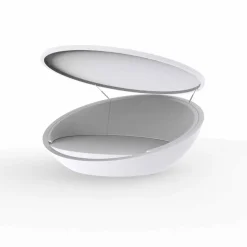 Daybed design moderno Ulm by Vondom, in resina di polietilene