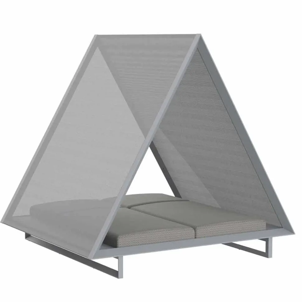 Daybed Esterno in Alluminio e Tessuto Design di Lusso - Frame Vineyard by Vondom