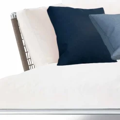 Divano Angolare da Esterno Design Moderno in Tessuto Tortora o Bianco - Ontario3