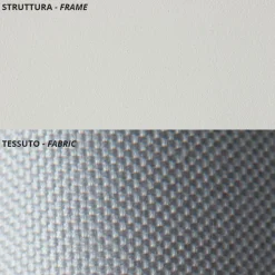 Divano da Esterno a 2 Posti in Acciaio Zincato Made in Italy - Selvaggia