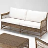 Divano da Esterno in Polyrattan Intrecciato a Mano - Gigi