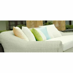 Divano da giardino dalle grandi dimensioni intrecciato a mano Cooper