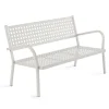 Divano da Giardino 2 Posti con Struttura in Acciaio Made in Italy - Nilda