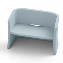 Divano da Giardino 2 Posti in Polietilene Colorato Made in Italy - Gomez