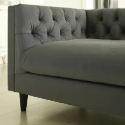 Divano da Salotto con Struttura e Piedini in Legno Made in Italy - Comico