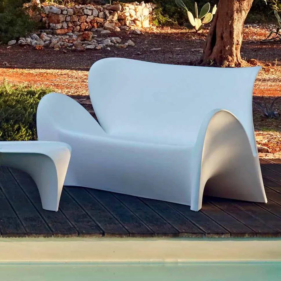 Divano da Salotto Esterno o Interno Design Colorato in Plastica - Lily by Myyour