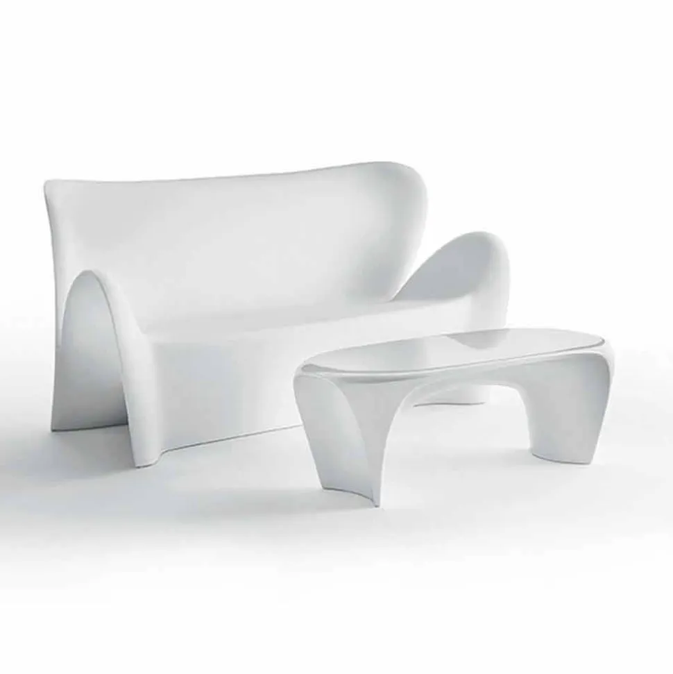 Divano da Salotto Esterno o Interno Design Colorato in Plastica - Lily by Myyour