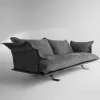 Divano design moderno in pelle Shita, 170, 220 oppure 250 cm