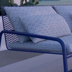 Divano in Metallo per il Giardino Moderno Alta Qualità Made in Italy - Karol