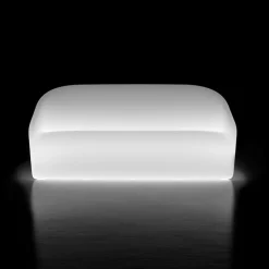 Divano Luminoso da Giardino in Polietilene con LED Made in Italy - Luglio