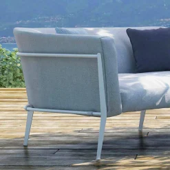 Divano Moderno da Esterno o Interno Sfoderabile Design Made in Italy - Carminio