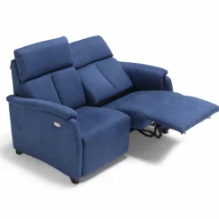 Divano motorizzato 2 posti con 1 seduta elettrica Gelso,design moderno